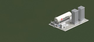 instalacja LNG, zbiornik poziomy 60m3